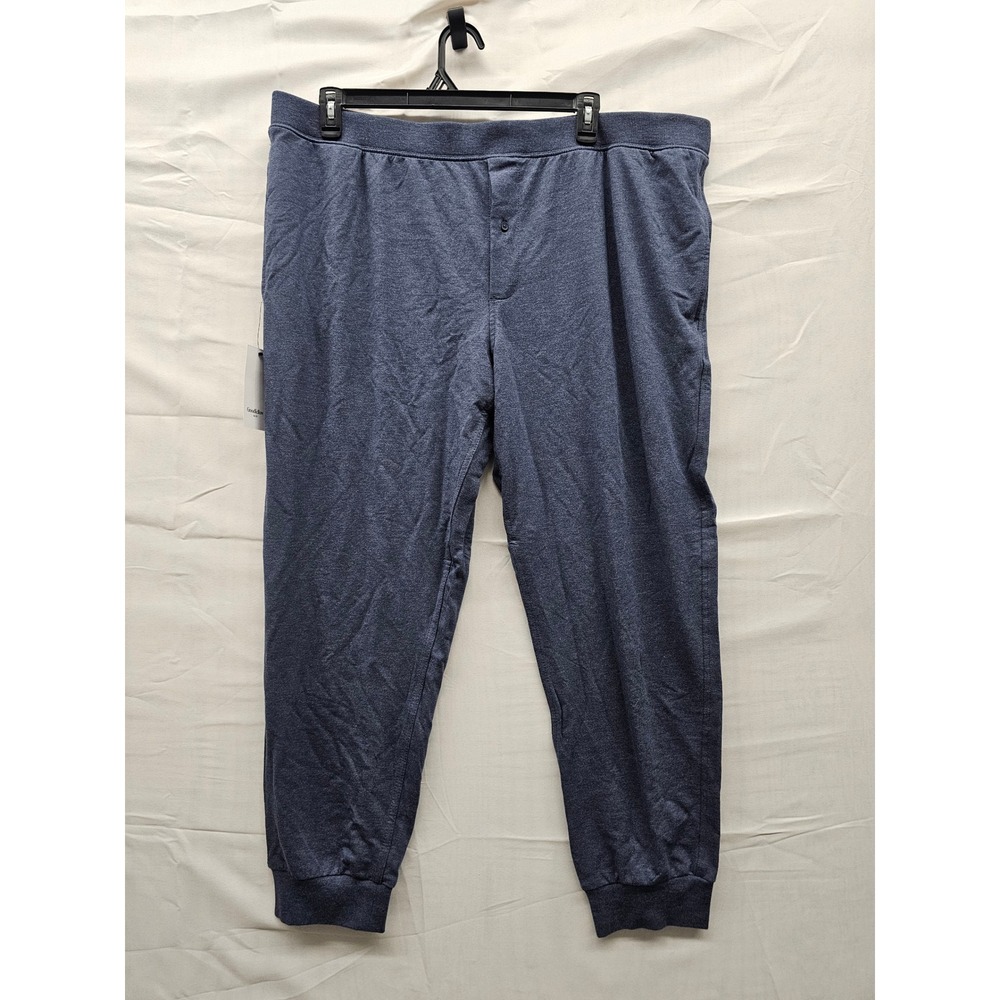 Goodfellow & Co‎ Mens XXL Knit Jogger Pants Navy Heather Tapered New With Tags